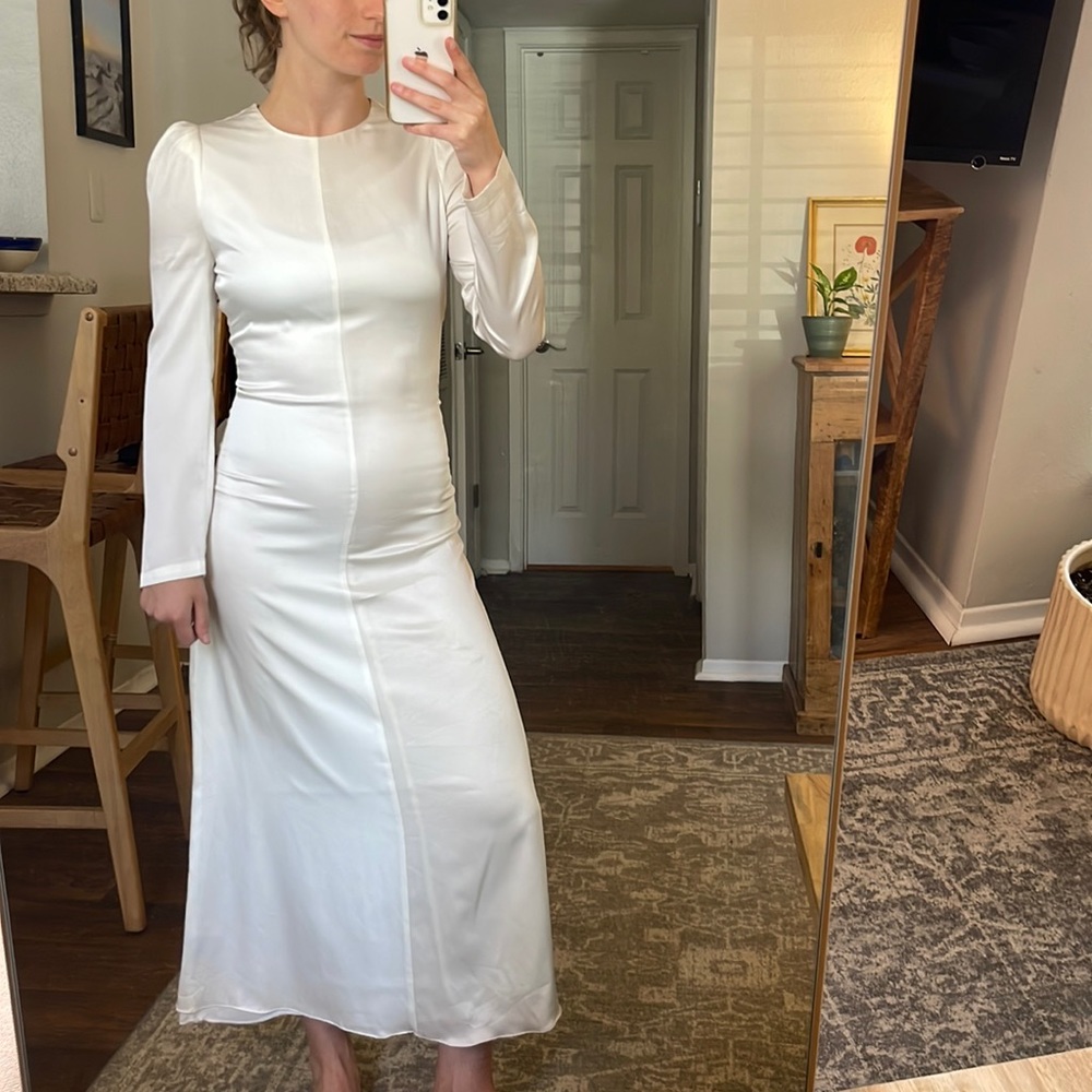 Cynthia Rowley Silk Midi Dress